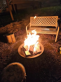 Got a nice fire going 🔥