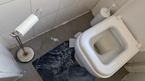 Bathrooms were a total shitshow and I needed to go searching for toilet roll