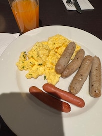 God frokost, men ikke så mange valgmuligheter