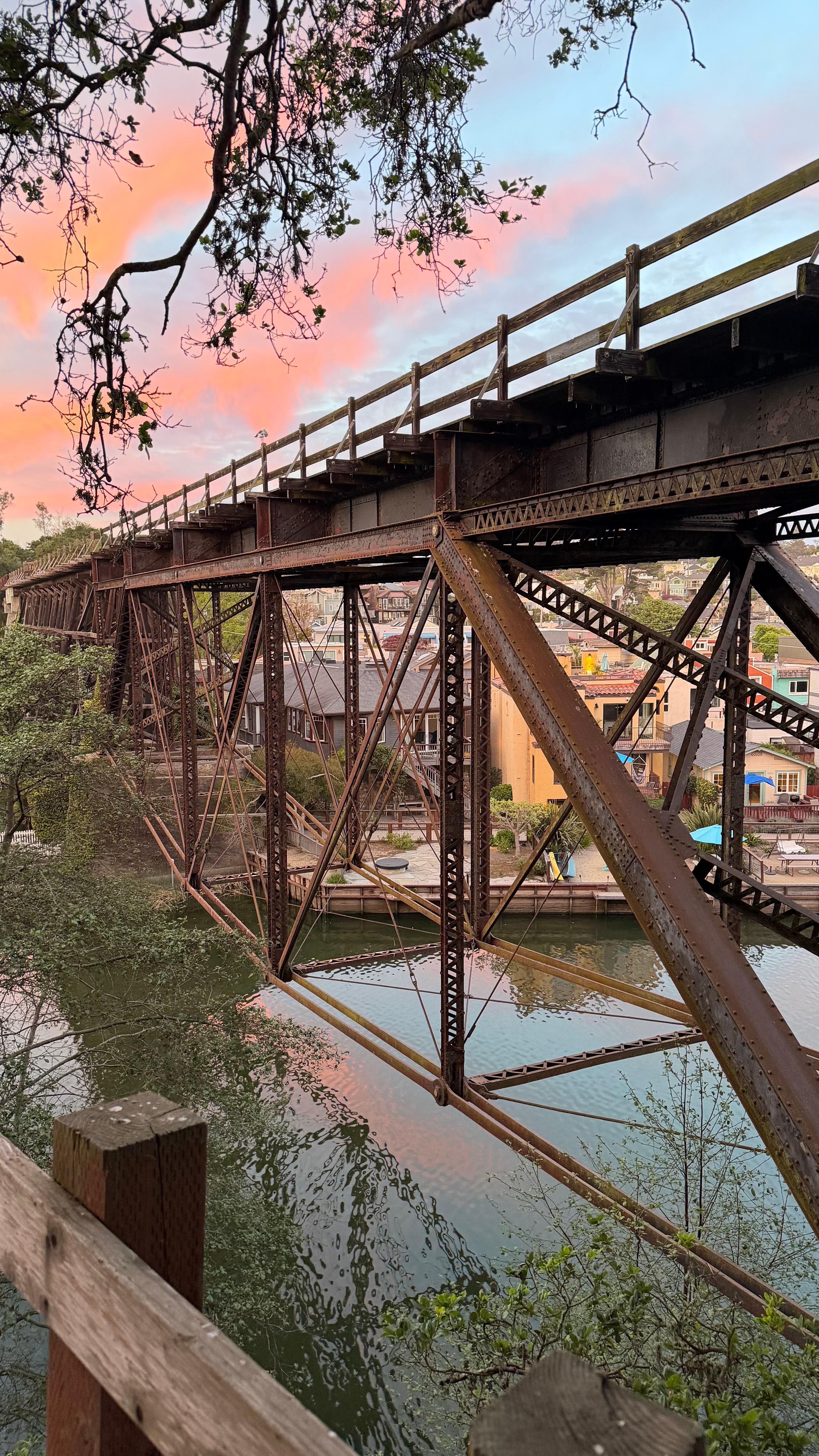 Bridge next to condo