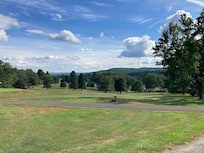 View of the golf course while we took a walk