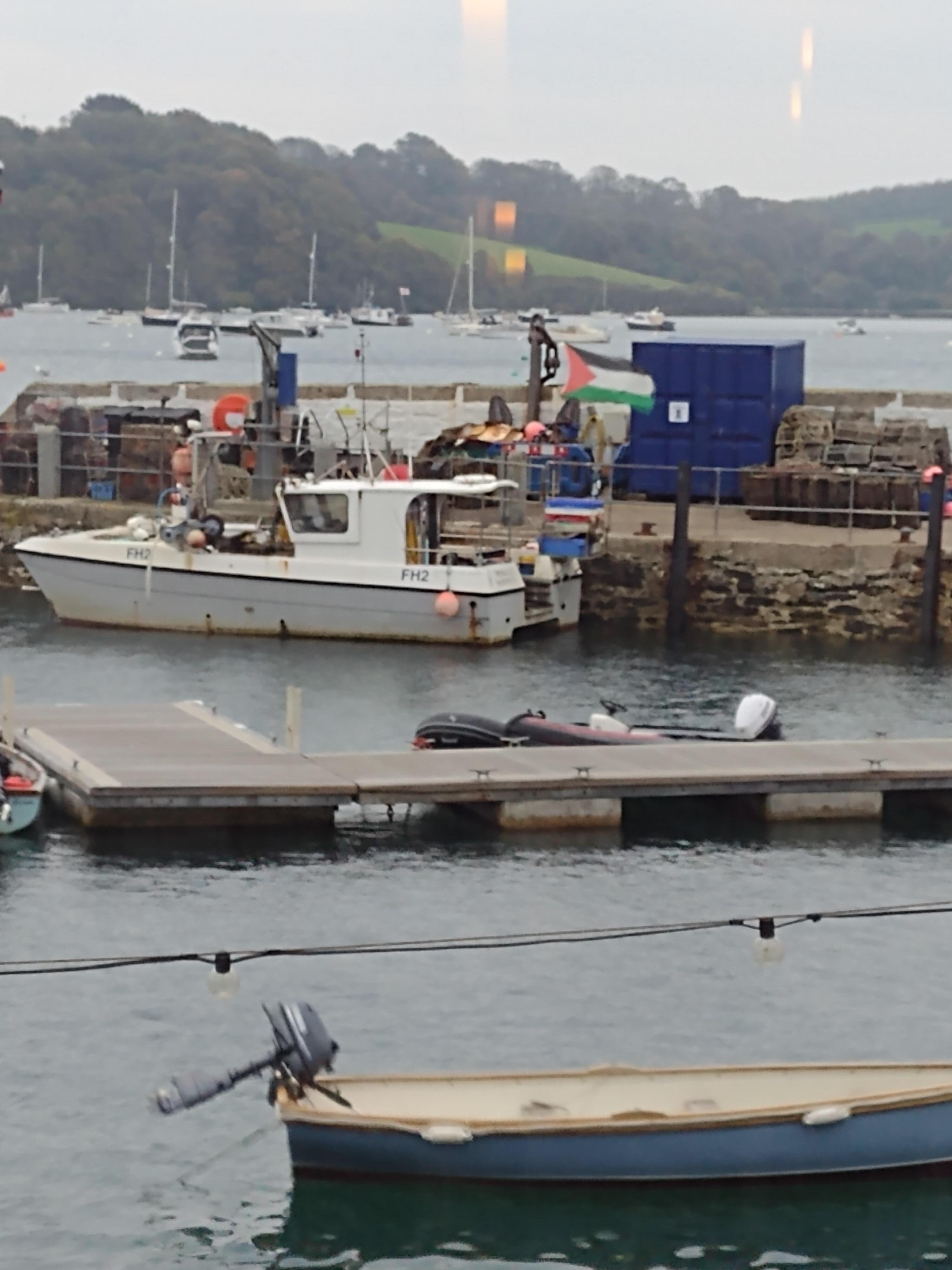 The view from the window. 