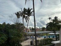 Pool view from balcony