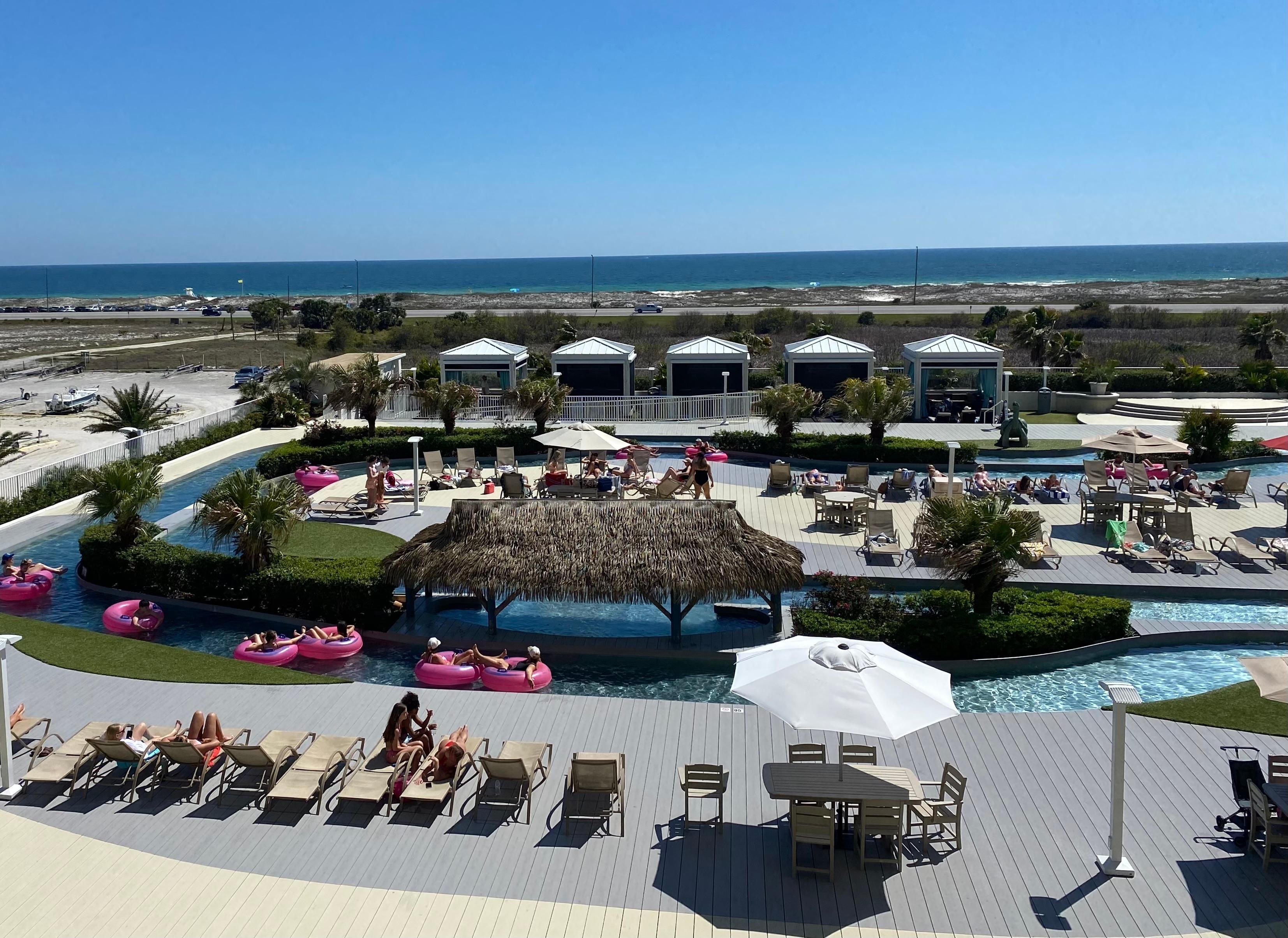 Lazy River from our balcony!