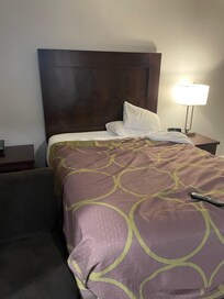 Only lamp in two room suite