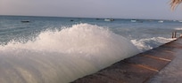 High tide