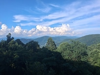 View from our balcony