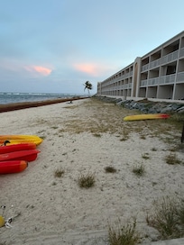 No one on beach because of the smell