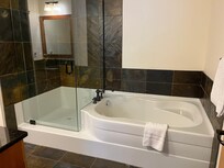 Cozy tub in master suite