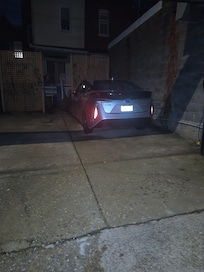 Roommates car in garage who lives at property