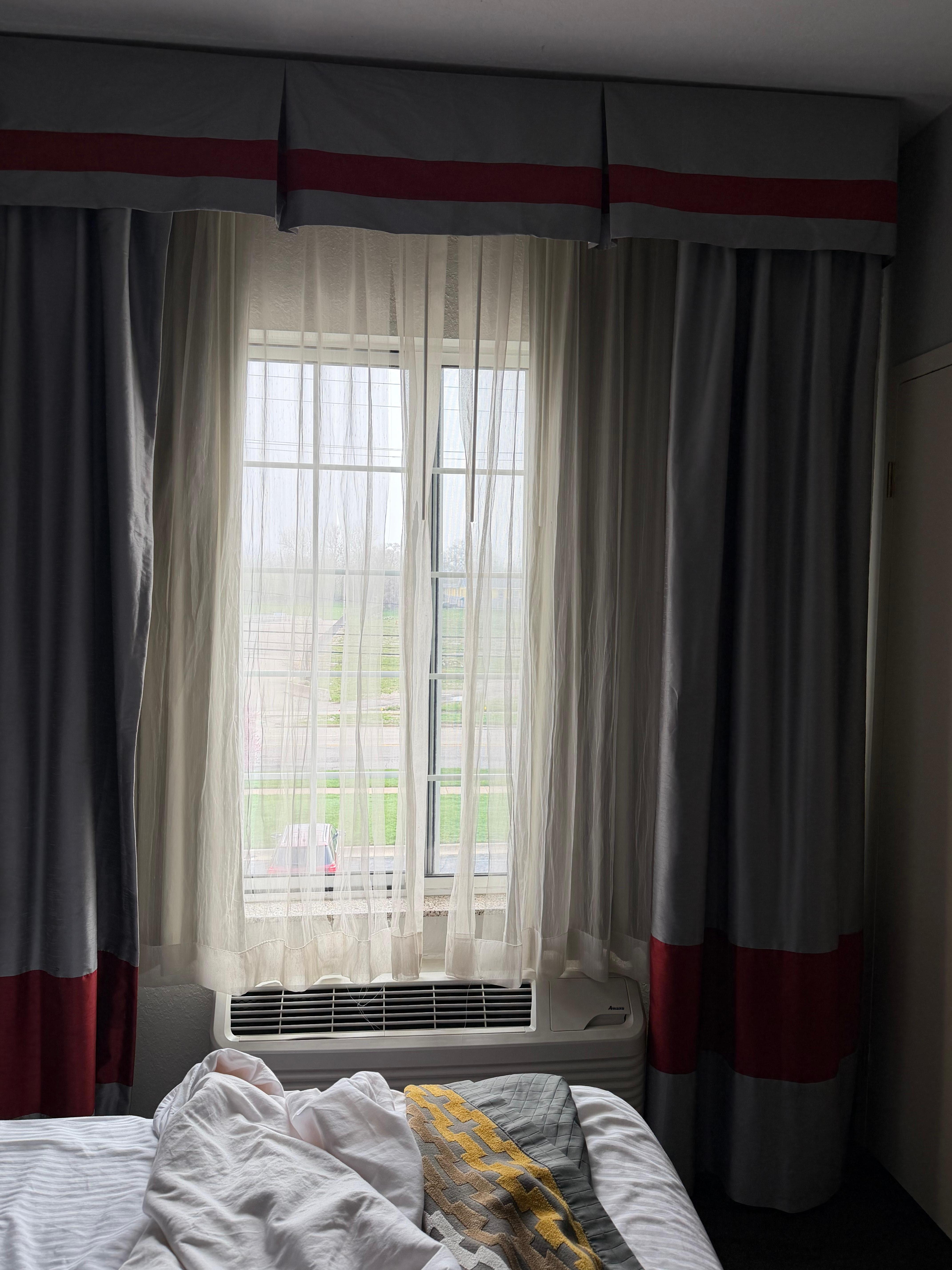 Bedroom room window curtains
