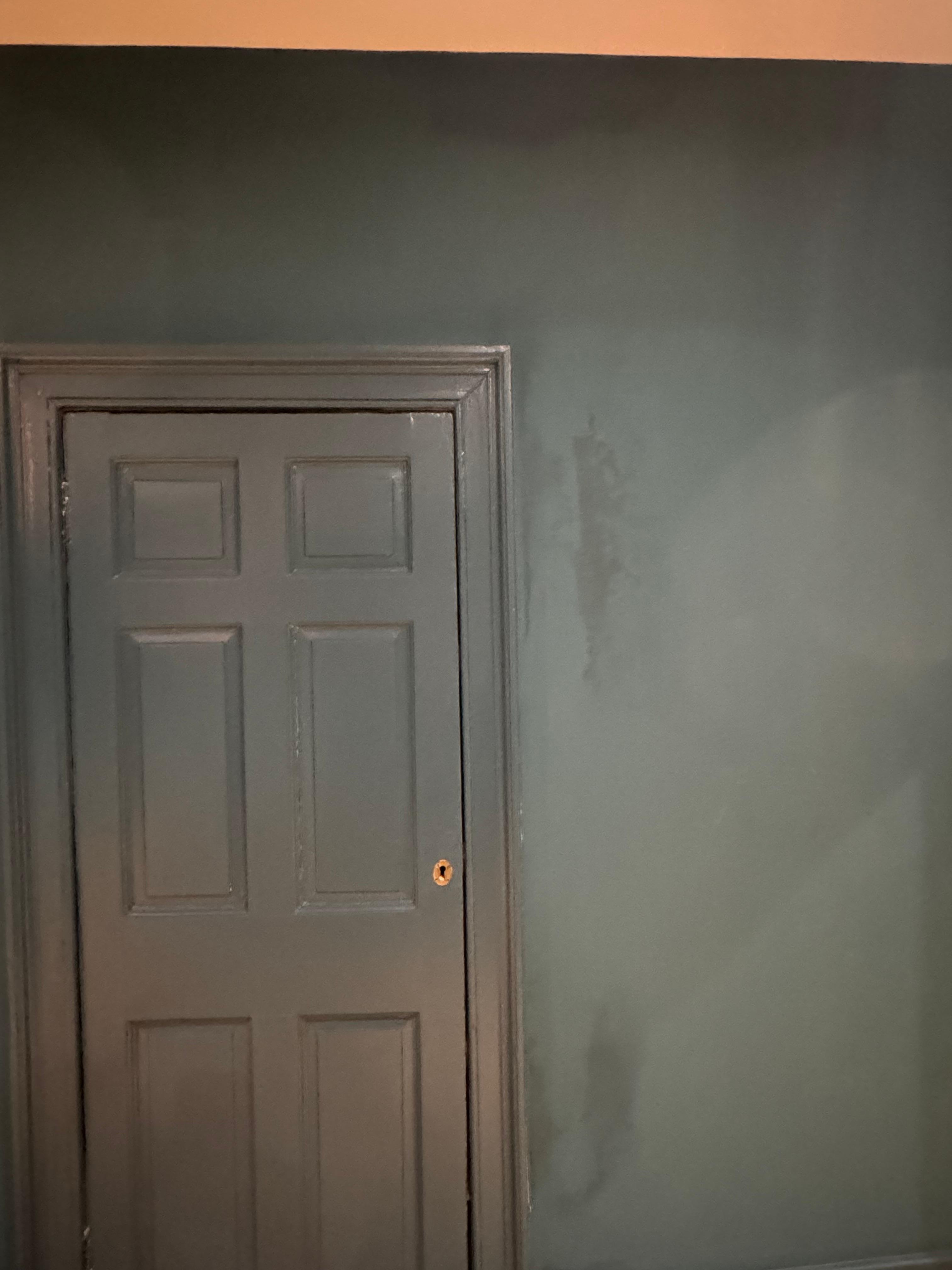 Stained walls