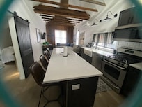 Open kitchen/loving great for family dinner or game night!