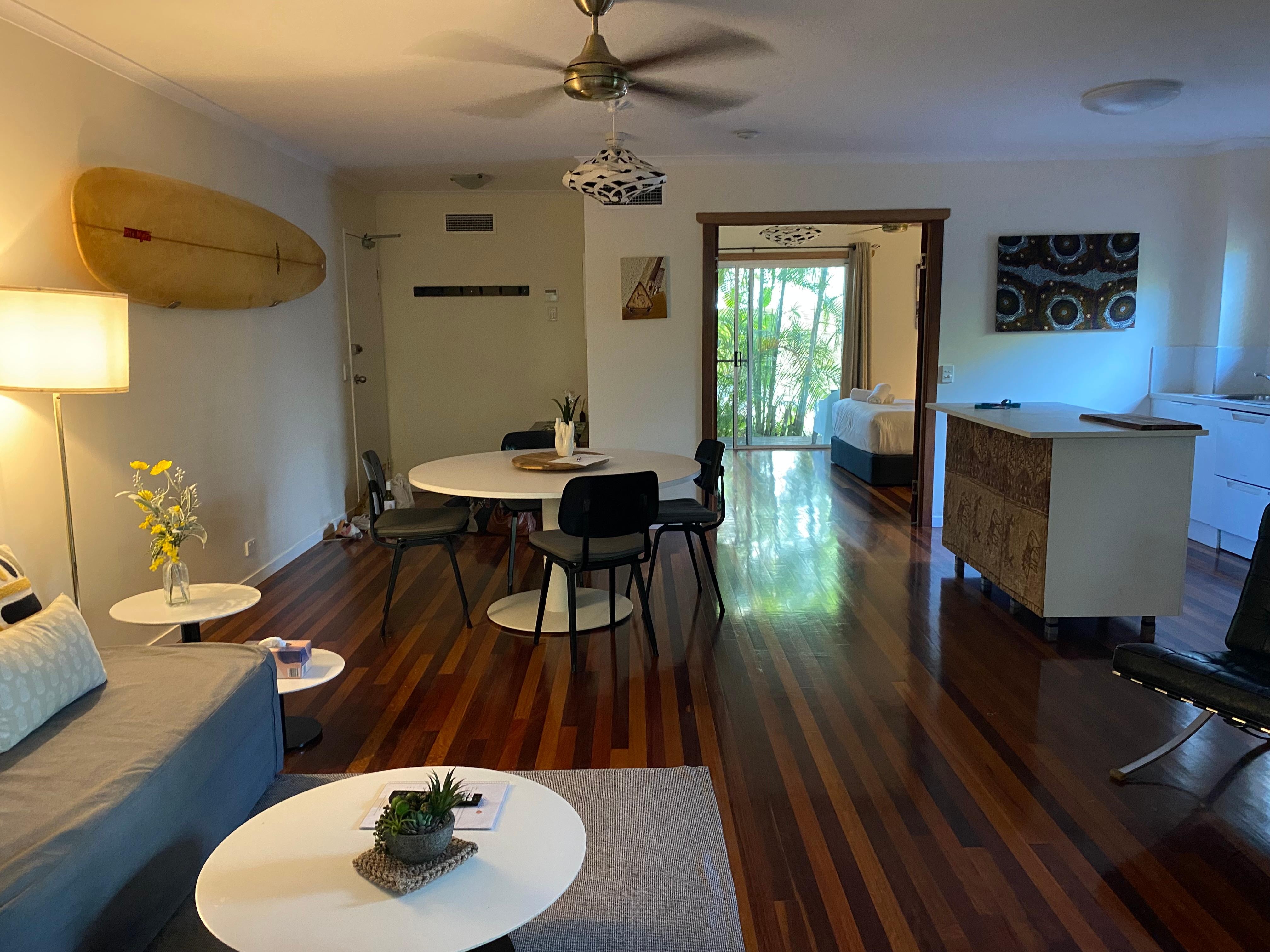 Spacious one bed apmt