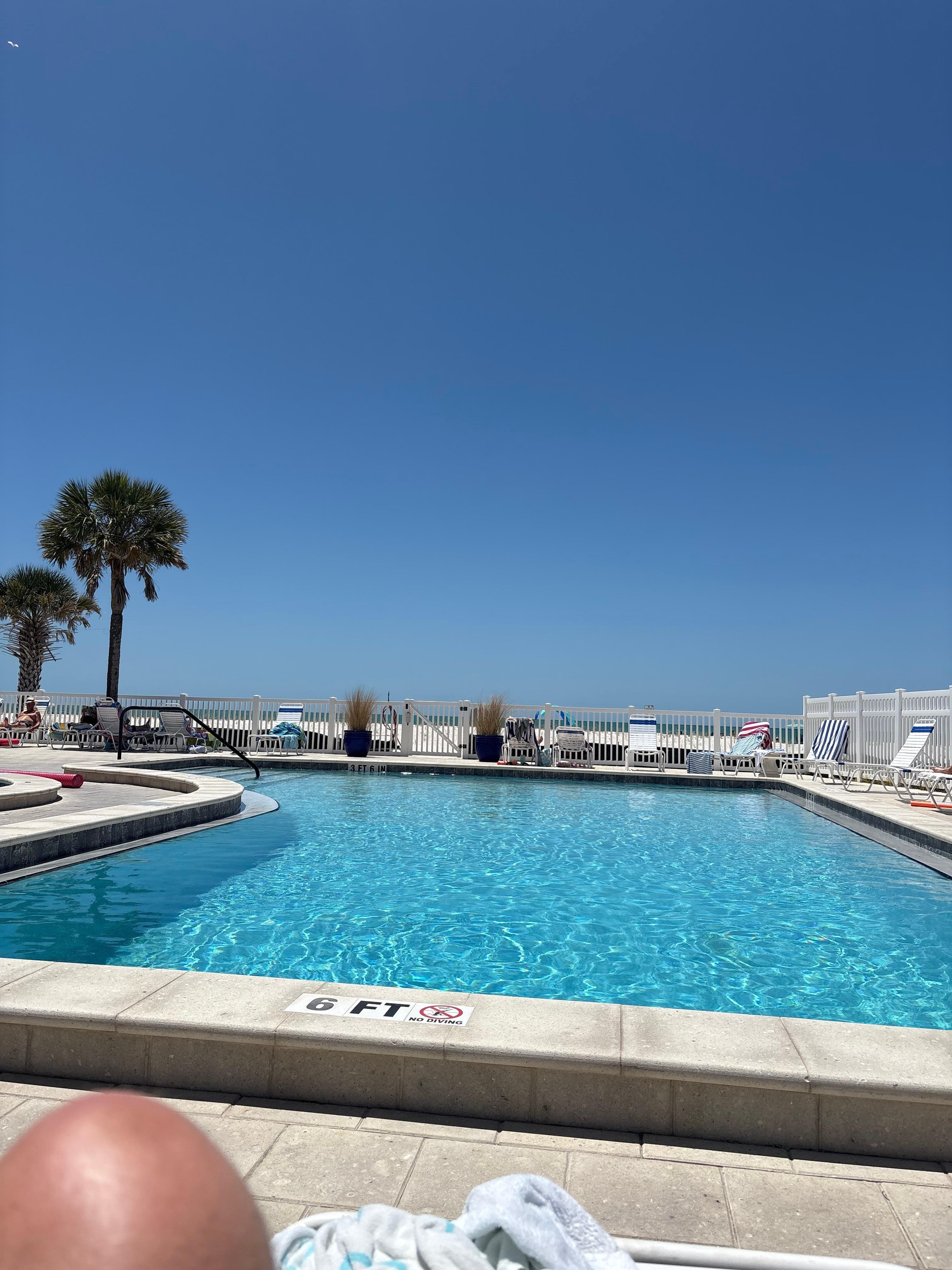 Poolside