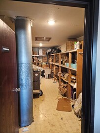Even the storage rooms are absolutely disgusting.