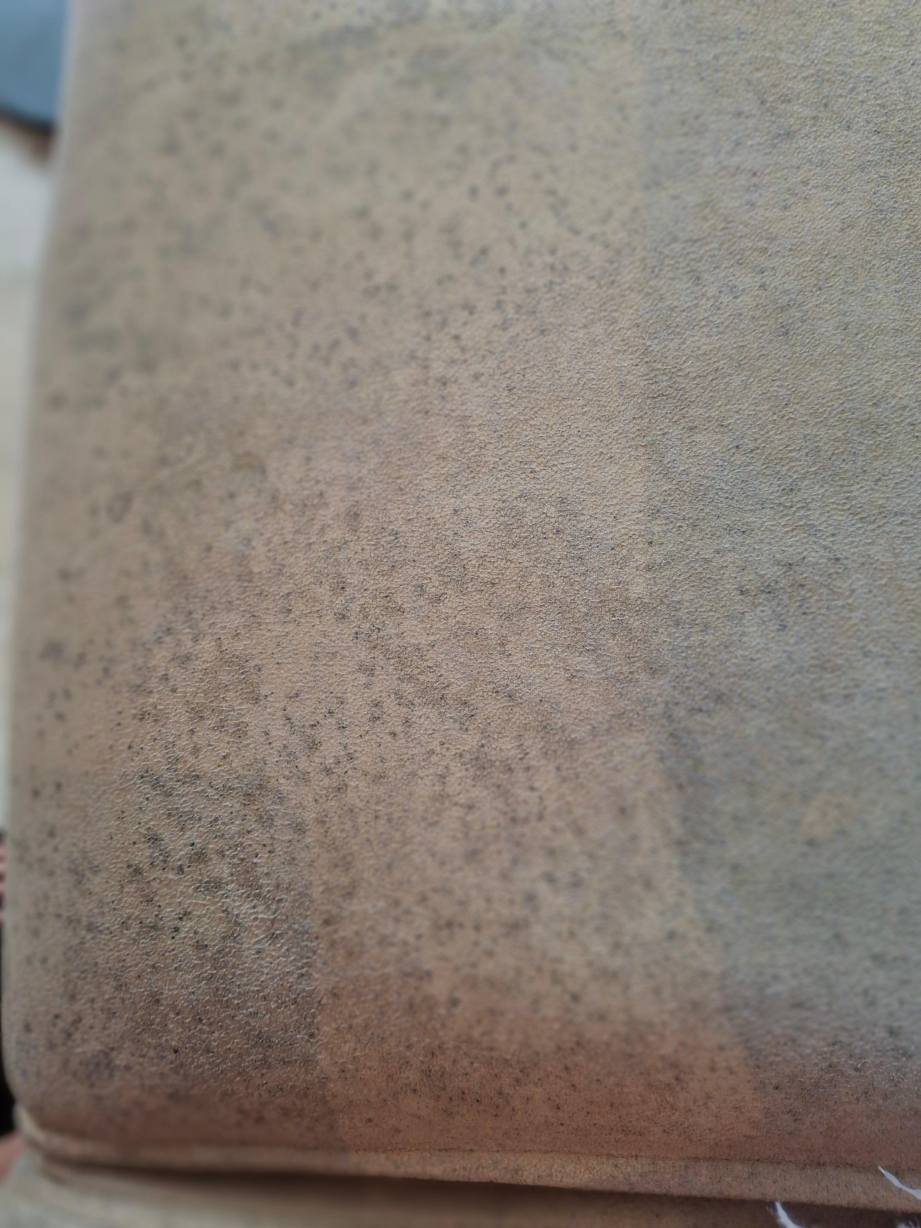 Moldy seats at restaurant 