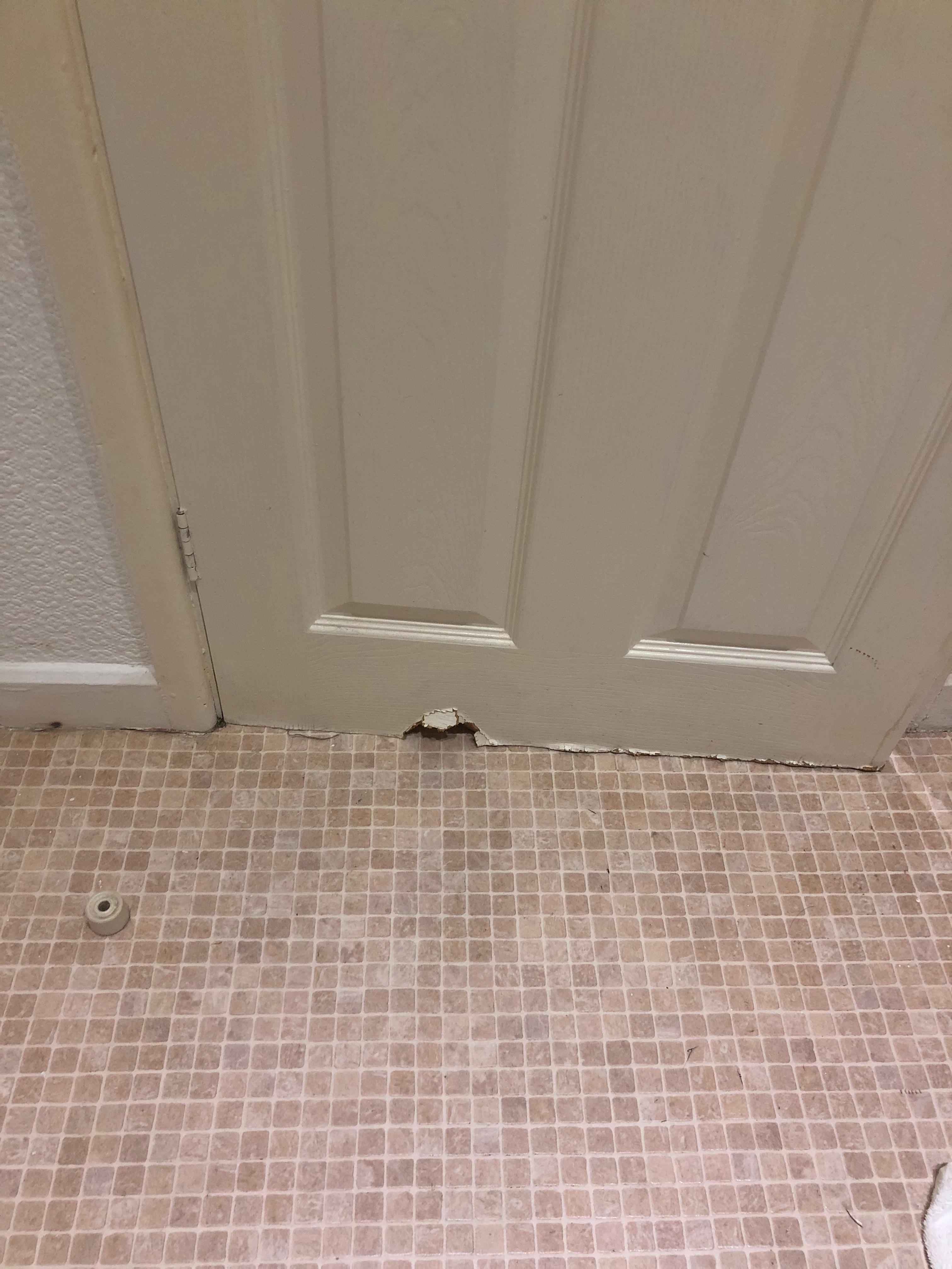 bathroom door