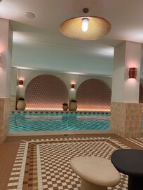 The pool area is gorgeous. Make some time for it!