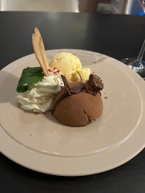 Vanilla and chocolate