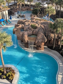 Hotel ocean side view