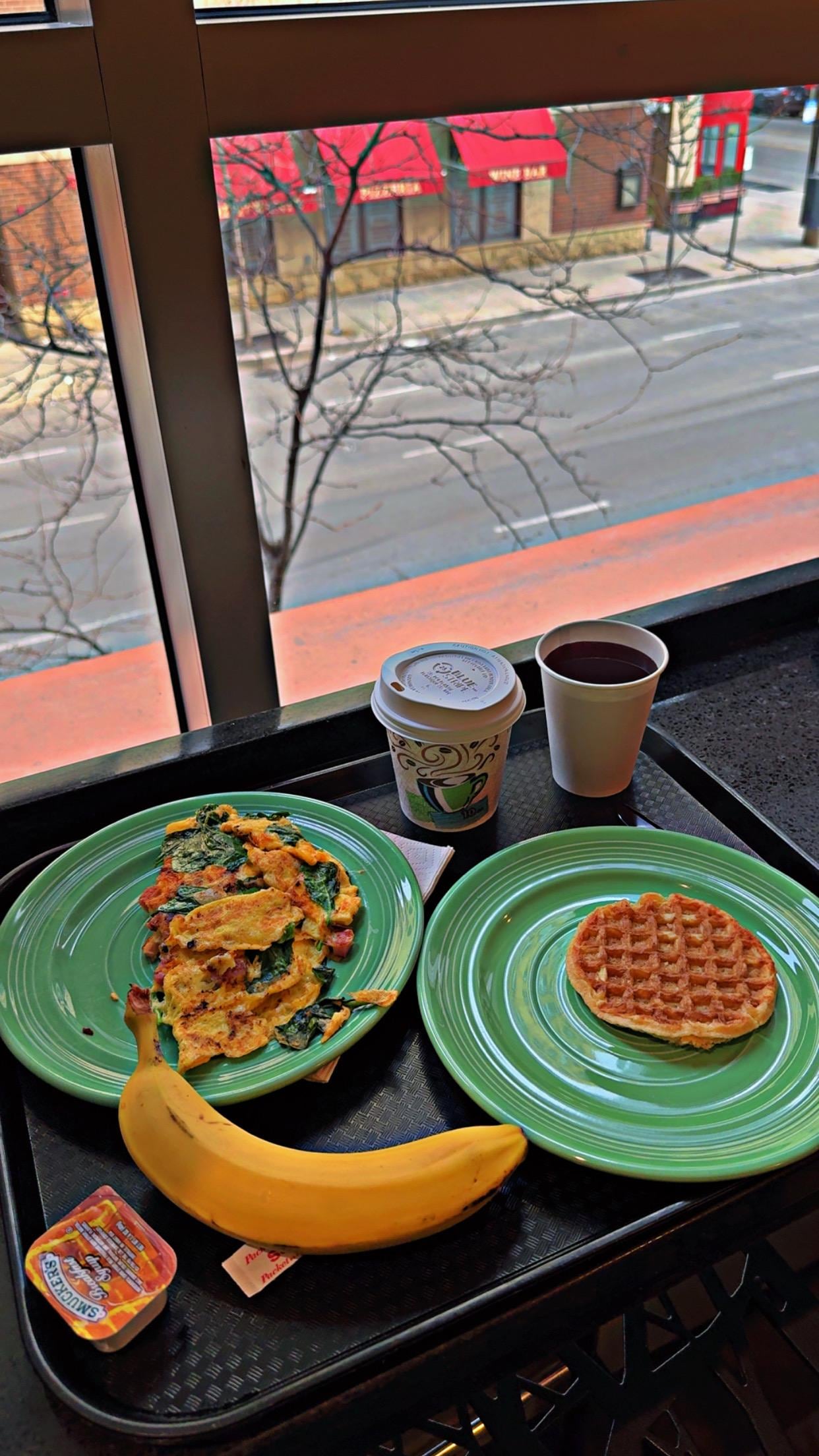 Breakfast to get the day started ☀️