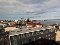 View of the city from our room.