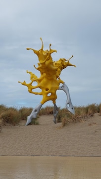 Kunst am Strand