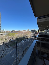 Balcony view to Puerto Madero