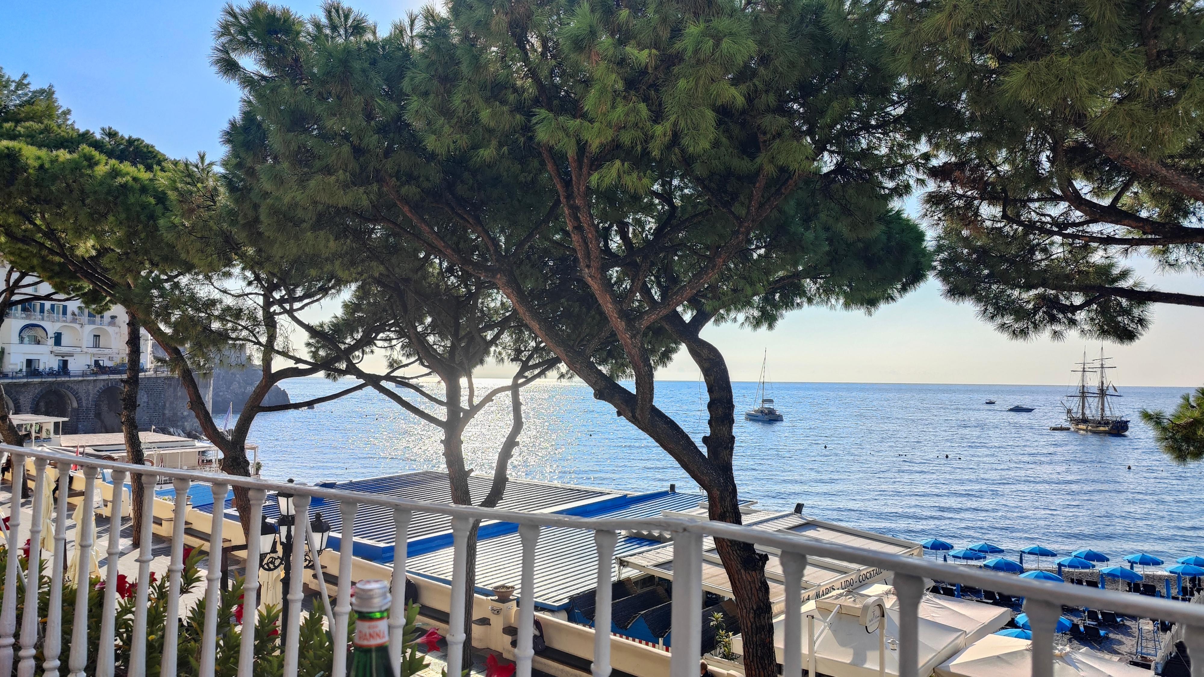 View from breakfast balcony.