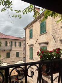 From balcony of restaurant at hotel.