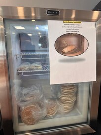 The only options available other than sugared cereal.