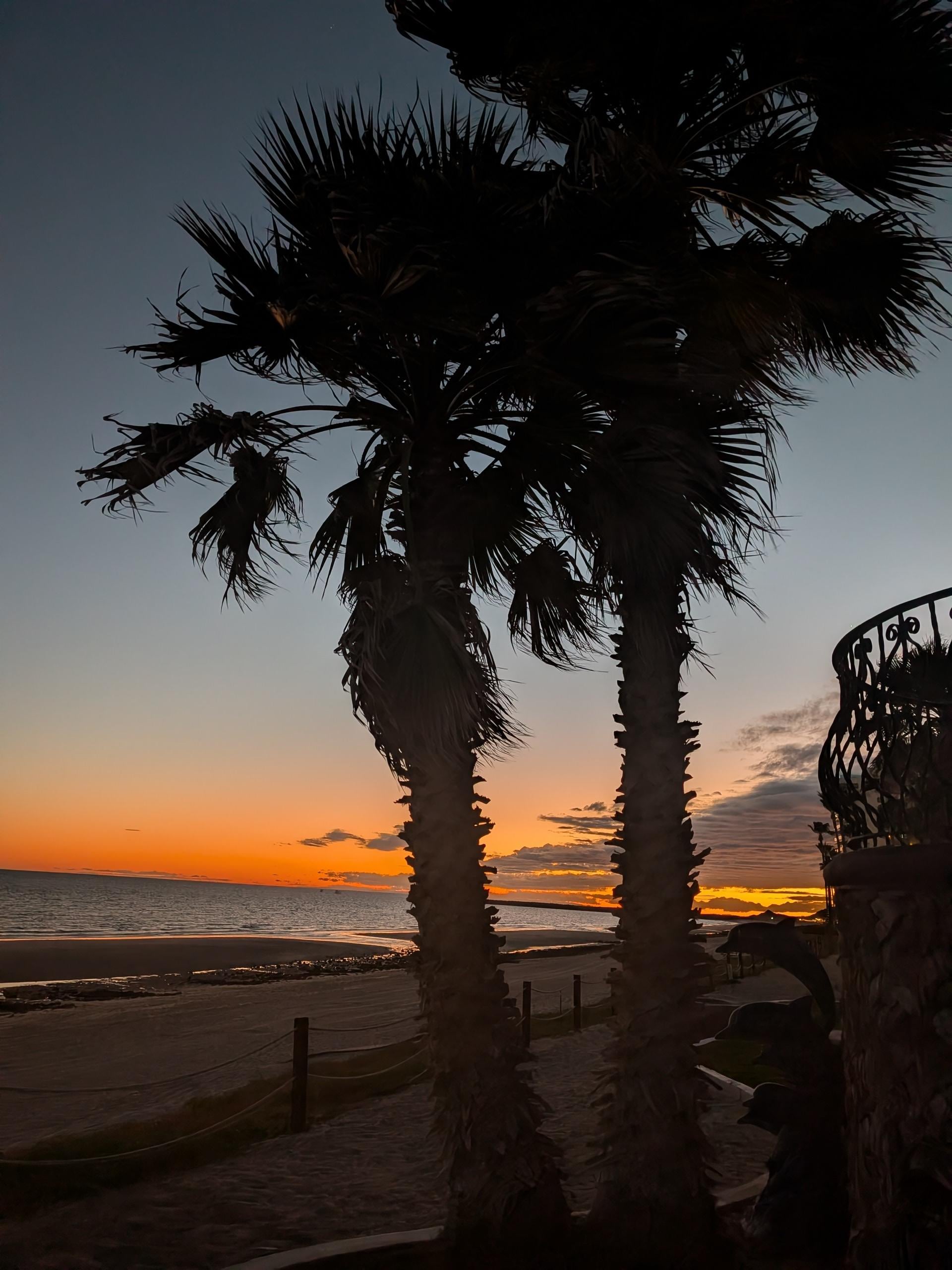Wonderful sunset views