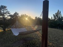 Sunset with a hammock