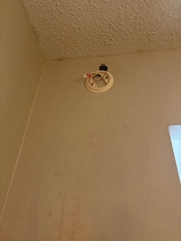 Smoke detector not working torn from wall