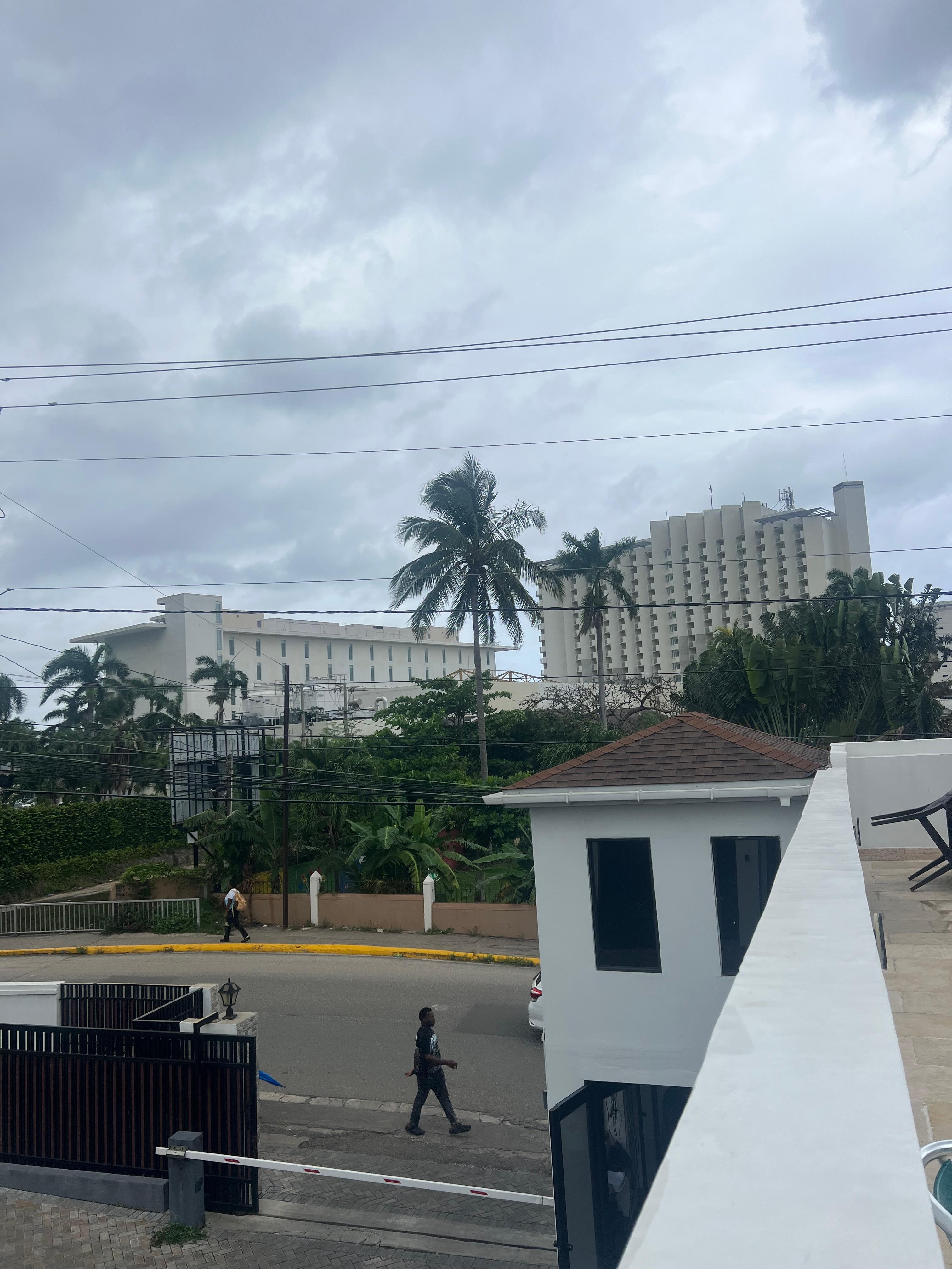 Views on another hotel in close proximity. 