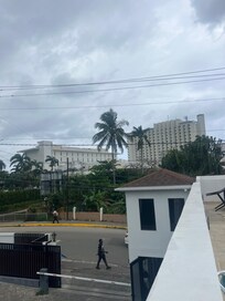 Views on another hotel in close proximity.