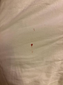 Sangre en las sábanas