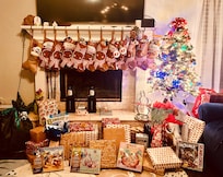 Christmas morning in a VRBO and it was still perfect!