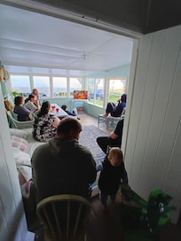 Enjoying the All Blacks!