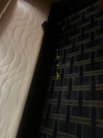 Chips beside the bed