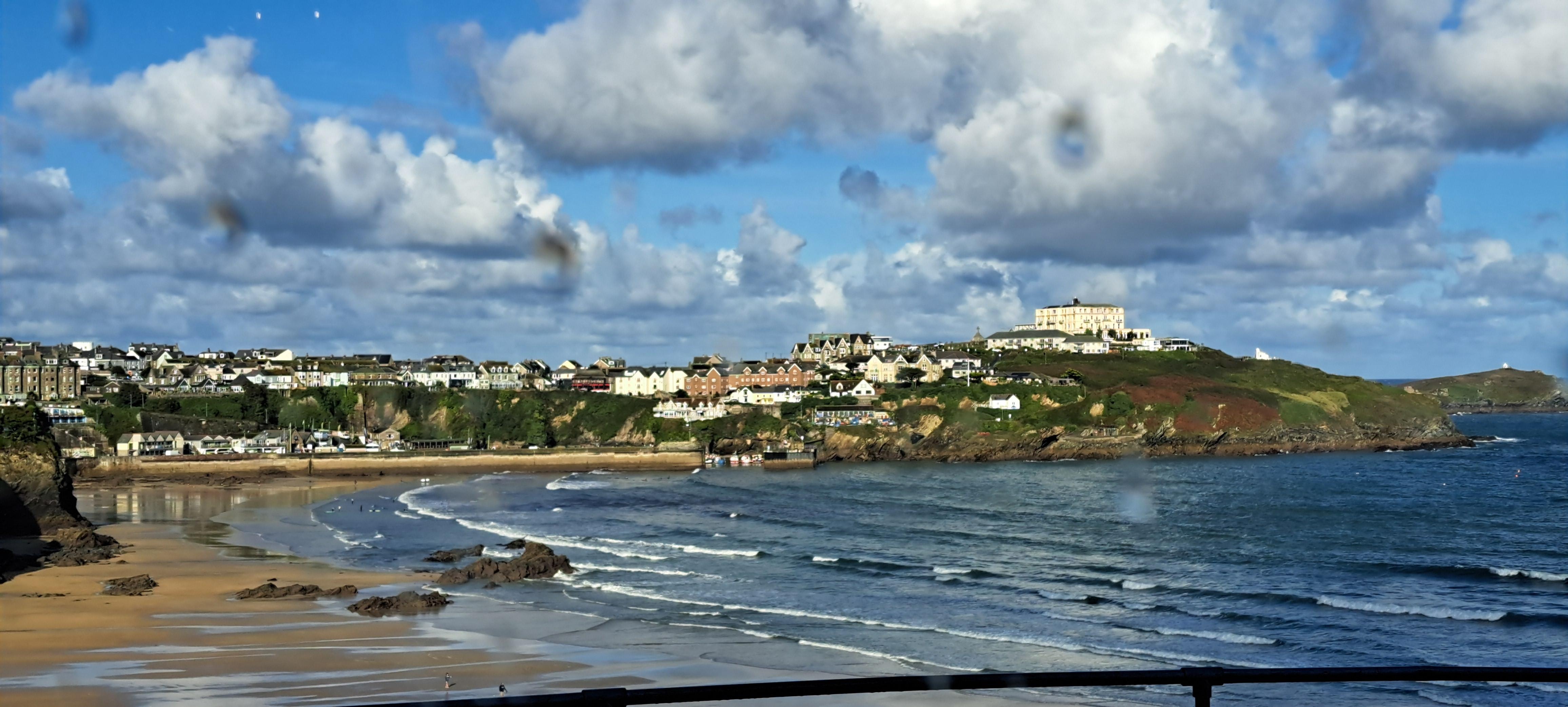 View at breakfast across the bay