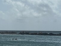 View from our lounge chairs on Cabana beach.
