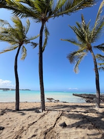 Relaxing at the beach