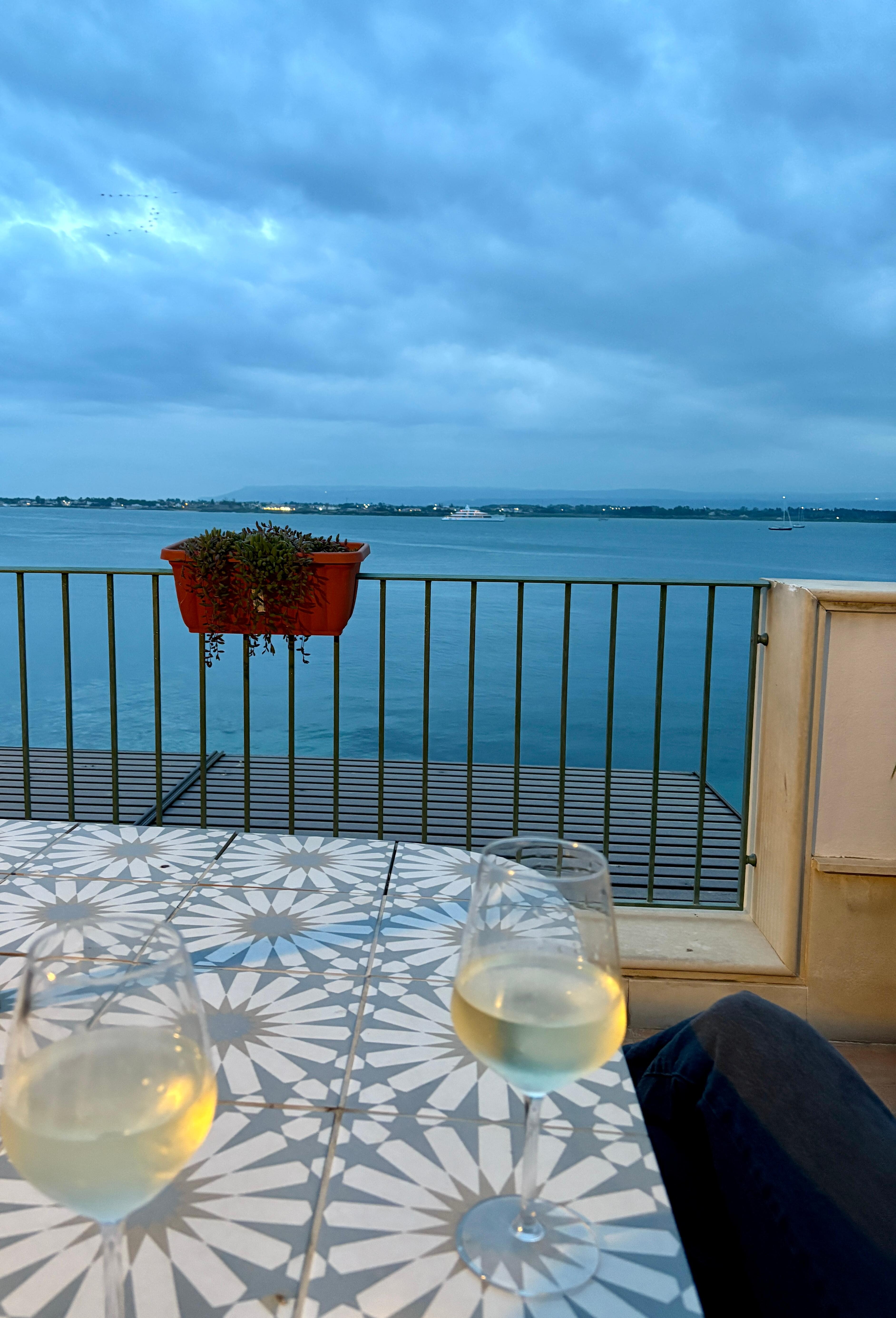 View from the balcony