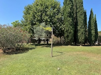 Part of the courtyard