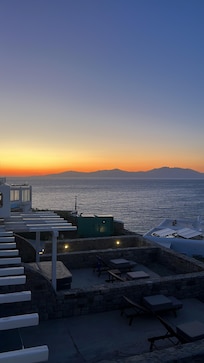 Amazing sunset views from room
