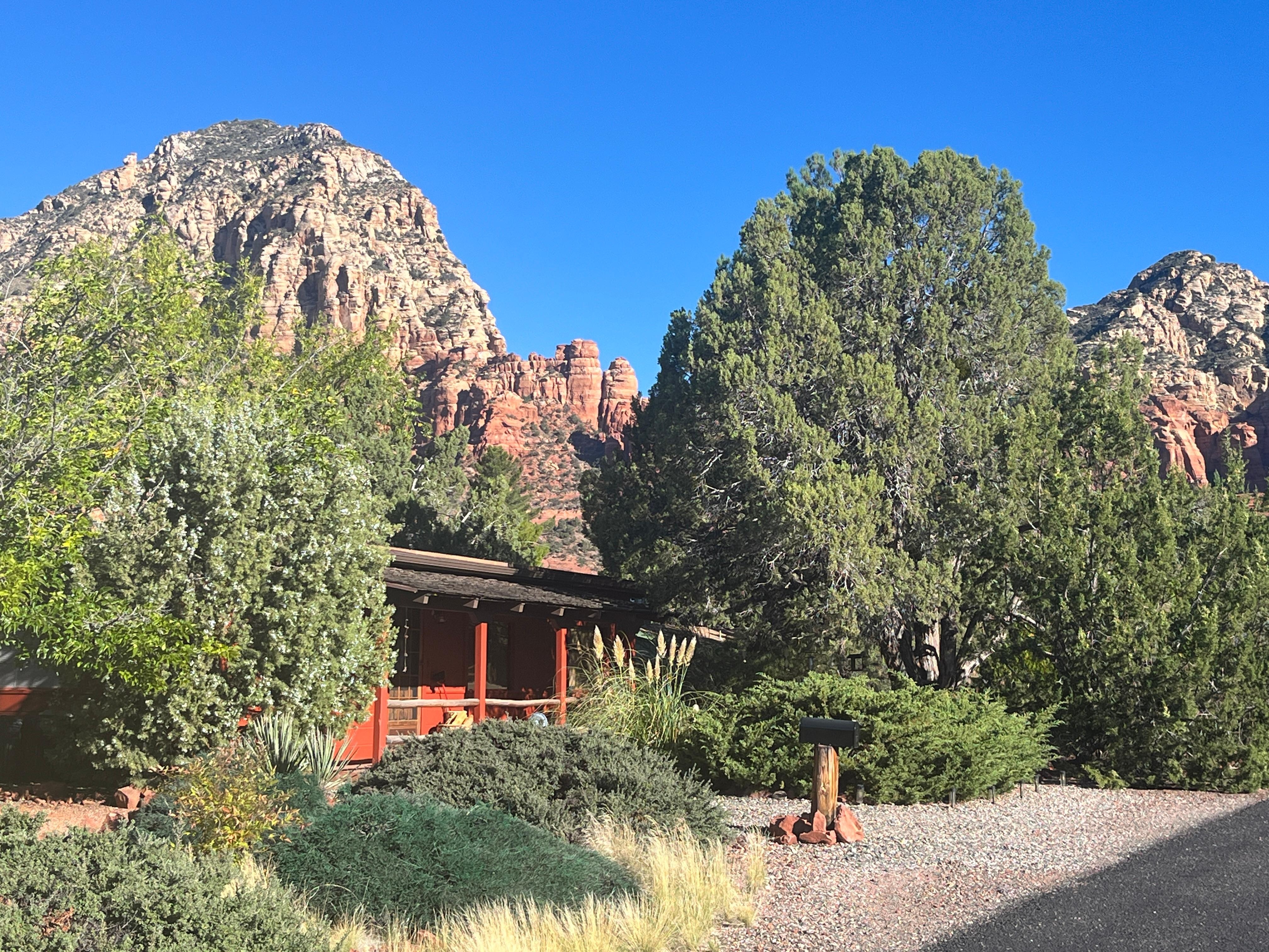 Front of home looking northeast