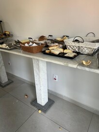 Restos de café da manhã