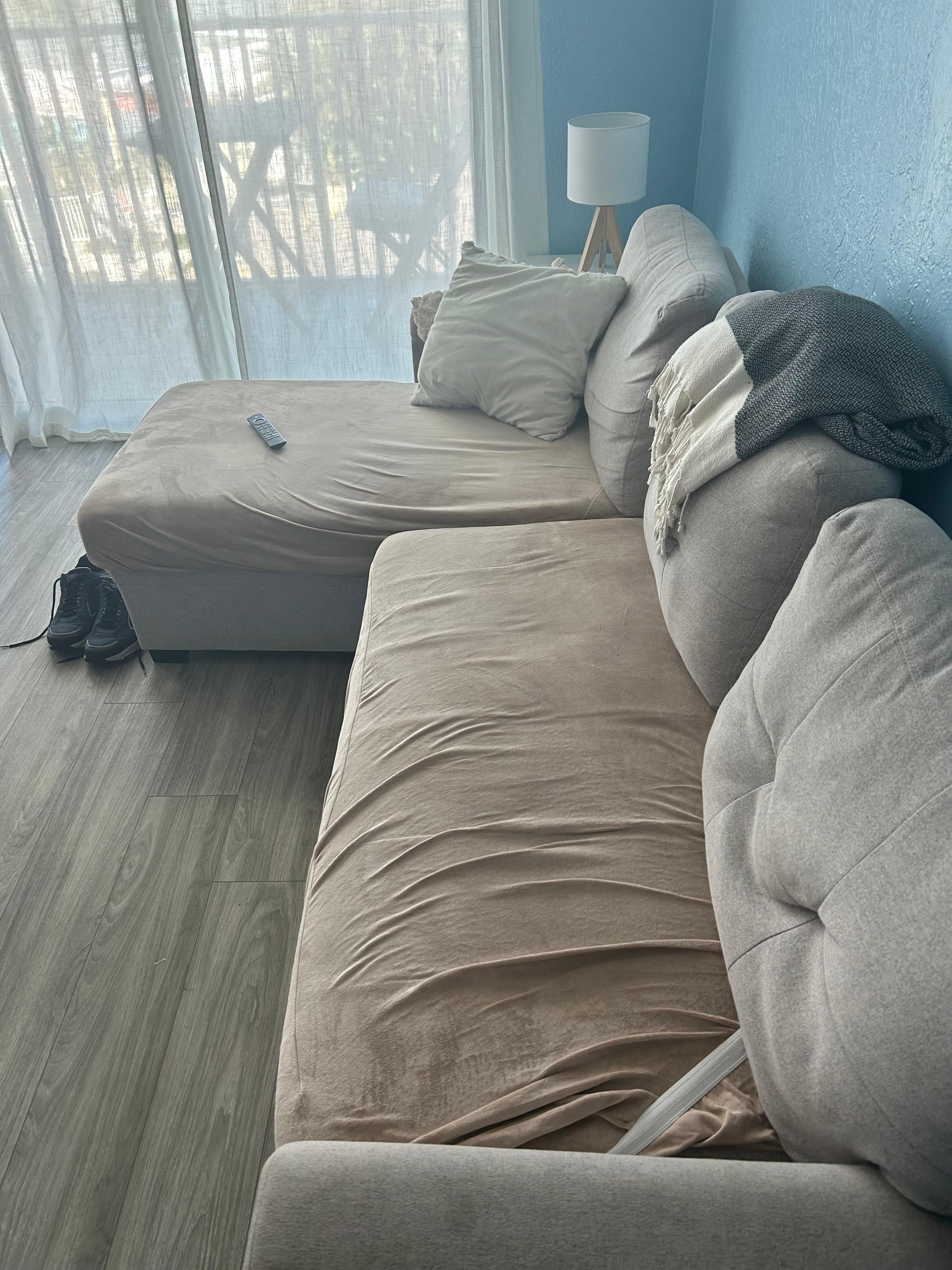 Uncomfortable sectional 